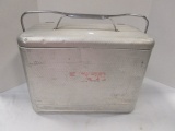 Vintage Aluminum Cooler