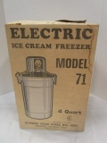 Richmond Cedar Works Electric Ice Cream Freezer
