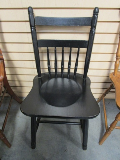 Wood Early American Chair