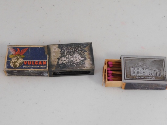 Silver Match Box Covers