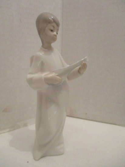 Lladro NAO Angel with Lute