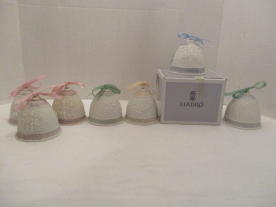 Seven Lladro Bells with Year