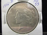 1926D Peace Silver Dollar