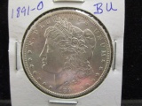 1891O Morgan Silver Dollar