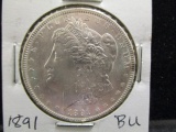 1891 Morgan Silver Dollar