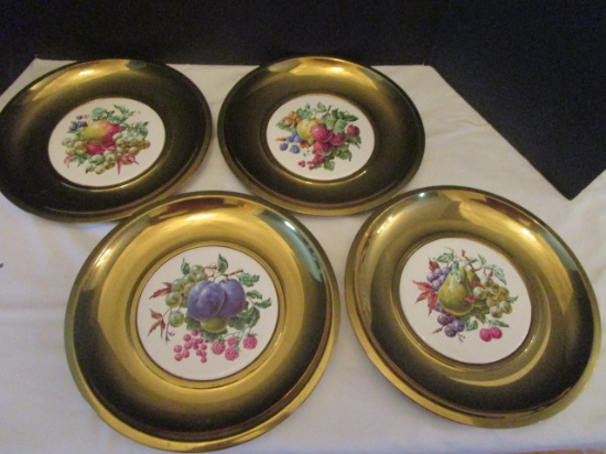 Four Fruit Wall Hanging Dishes