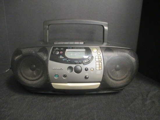 Magnavox Cassette Player/Recorder/CD Player Jam Box