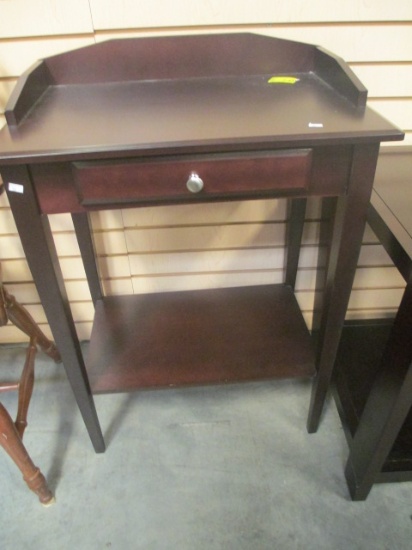 Occasional Table w/shelf & drawer