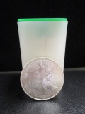 Tube of (20) 2000 American Eagle Silver Dollars from the Mint