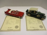 Two Danbury Mint Models with Titles