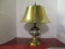 Brass Lamp with Brass Shade