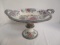 Oriental Pedestal Bowl Marked Java