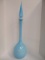 Tall Alrose Blue Vase with Stopper, Made In Italy