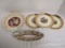 Avon Betsy Ross Plate, Three Sabin Crest-o-Gold 7 1/4