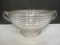Clear Glass Handled Bowl