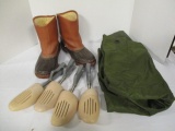 Maine Hunting Shoe Boots with Shapers, Duffle Bag