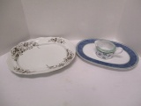 Villeroy & Boch Country Collection Platter and Creamer, Turner's Tunstall England Platter