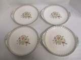 Four Minton Haddon Hall Plates