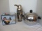 West Bend Insulated Pot, Penguin Dip and Bowl Set, Penguin Martini Shaker