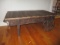 Low Wooden Rolling Table/Cart