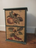Decorative Two Drawer Storage Box