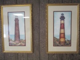 Pair of Lighthouse Prints