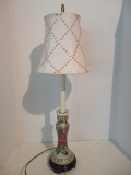 Porcelain Candlestick Lamp