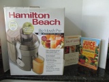 Hamilton Beach Big Mouth Pro Juice Extractor with Recipe Books