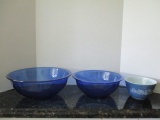 Three Pyrex Bowls