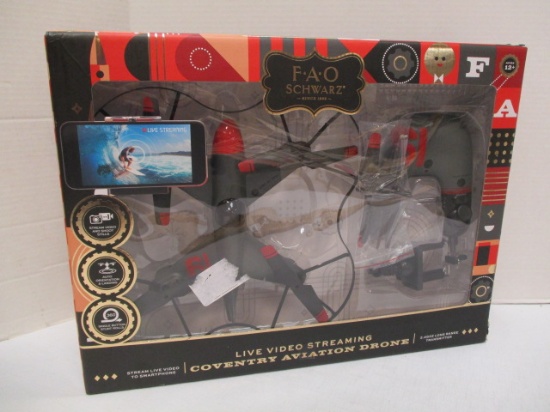 New in Box FAO Schwarz Live Video Streaming Coventry Aviation Drone