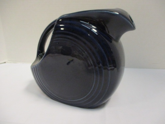Fiesta Blue Disc Pitcher
