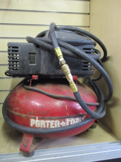 Porter Cable Pancake Air Compressor with Hose