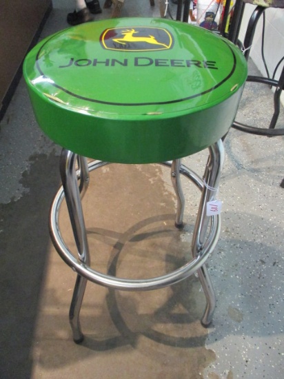 John Deere Chrome Stool