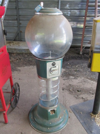 Round Single Head Gumball Machine