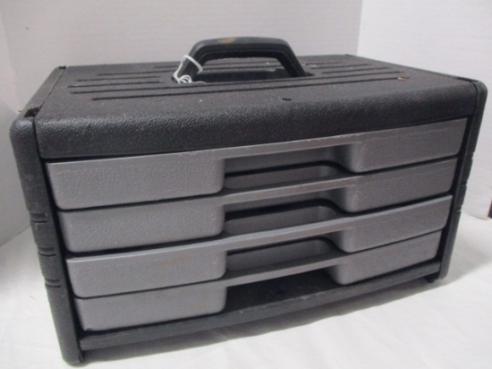 Plastic Tool 4 Drawer Box