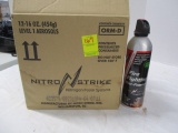 11 Cans of Nitro Strike Fire Fighting Mini-Foamer Extinguishers