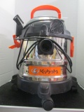 Kubota 4 Gal Wet/Dry Stainless Steel Vac