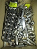 Large Lot of Craftsman Sockets and Ratchets