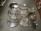 Silver Plated and Pewter Round Trays