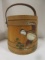 Hand Painted Firkin Sugar Bucket