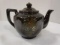 Brown Hand Painted Teapot Made in Japan