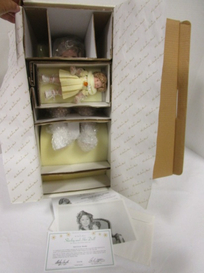 Danbury Mint Shirley (Temple) and Her Doll Porcelain Doll in Box