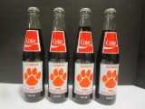 Four Clemson 1981 National Champions Coca-Cola Bottles