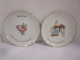 Two Kewpie Doll Plates