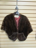 Brown Fur Capelet from Meyers Arnold, Greenville, SC