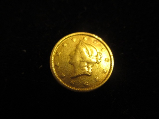 1853 $1 Liberty Gold Coin