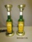 2 Lamps w/Cutty Sark Blended Scots Whisky Label approx. 16
