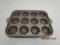 Vintage Cast Iron Cornbread or Muffin Pan