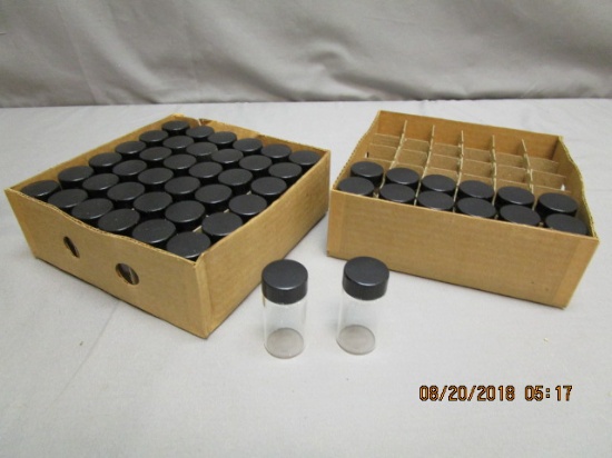 Lot of 20ML Glass Vial Sample/Bottles approx. 50