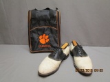 1 Pair Golf Shoes & Bag Size 12